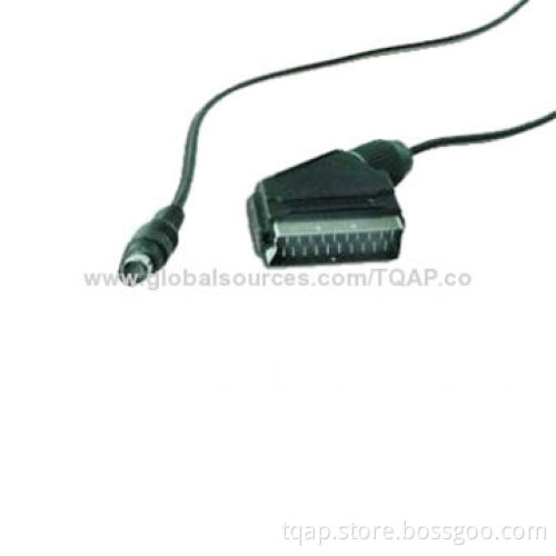 SCART to S-Video adapter cable, 1.8m